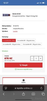 Lepidlo Loctite - 6