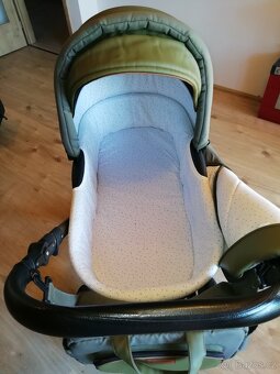 Kočárek tudore traper olive gold - 6
