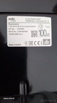 Travní traktor SOLO T22-103,9 HD-A V2 Limited - 6