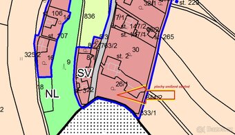 Prodej stavebního pozemku 860 m² Sebranice - 6