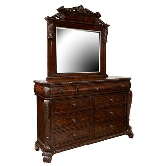 Luxusní ložnice v zámeckem stylu - 6