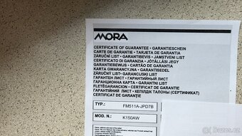 Sporák + trouba MORA - 6