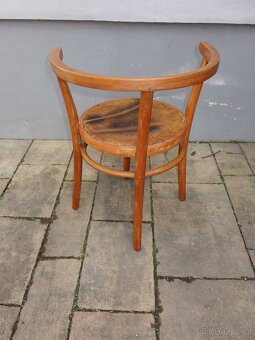Židle, křesílko THONET, značený - 6
