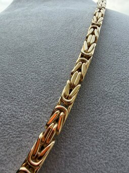 Zlatý řetěz KRÁLOVSKÁ VAZBA - 67.5g 68cm - 8mm - NOVÝ ZLATO - 6