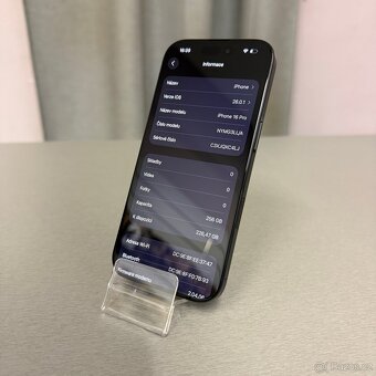 iPhone 16 Pro 256GB černý, 12 měsíců záruka - 6