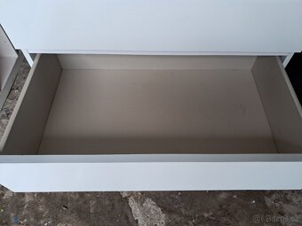 Ikea komoda Malm bílá 4 zásuvky - 6