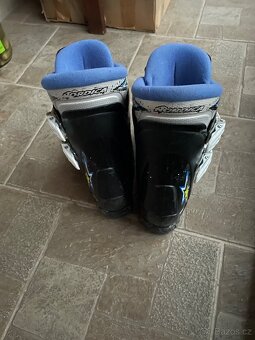 Lyže Nordica 130 cm + lyžáky Nordica 38-39 - 6