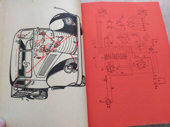 SCHEMATA El. ZAPOJENÍ UŽITKOVÝCH AUTOMOBILŮ, 1967 - 6