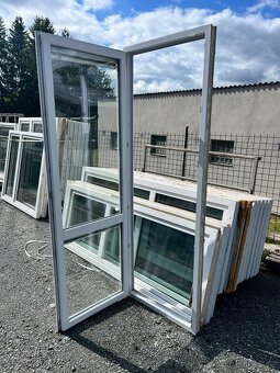 PLASTOVÉ DVEŘE BALKÓNOVÉ SALAMANDER 90x244 L+P-1490,-/ks - 6