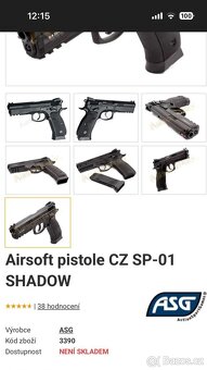 Airsoft zbrane a kufr - 6