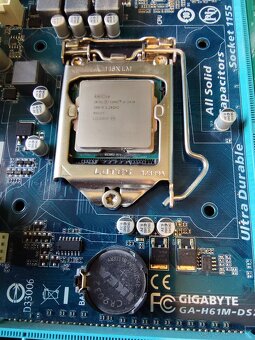 LGA1155 Gigabyte ga h61m-ds2 + i5 3470 +8gb. - 6