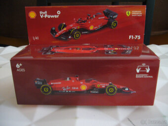 Nové sběratelské Ferrari RacingF1-75 Shell BT/RC - 6