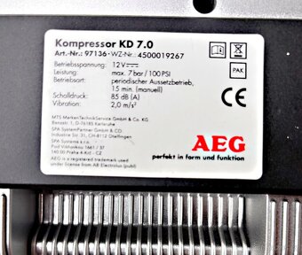 AEG Kompresor 12V / 7.0 bar - 6