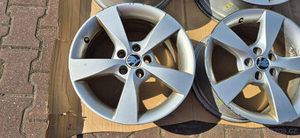 Alu kola originál Škoda Rapid 5x100 7x16 ET46 5JA 601 025 A - 6