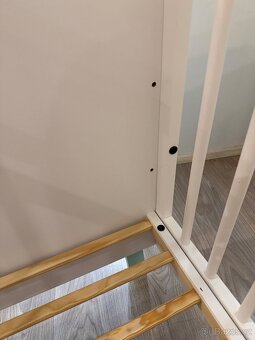 Dětská postýlka Klups bílá - 6