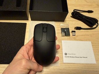 Keychron M2 Wireless Mouse (PixArt 3950, až 8K 30.000) - 6