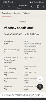 Mini pračka Lg - 6