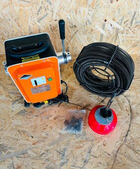 Stroj na čištění trubek elektrický čistič trubek 20M 750W - 6