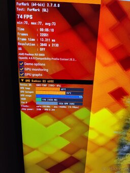Grafická karta Asus tuf RX 6800 16gb - 6