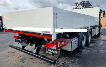 MAN TGS 26.480 - 6x2 – NOVÉ – Valník + HR-Fassi 235 – EURO 6 - 6