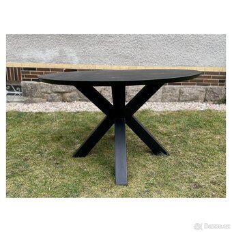 Kulatý jídelní stůl - Toro 125 cm - 6