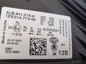Škoda Enyaq světlo full led Matrix - 6
