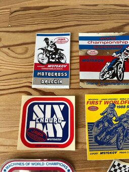 Originální samolepky Jawa, Motokov - 6