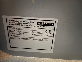 Pásová pila Felder FB 740RS - 6