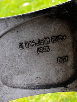 Alu kola BMW X5 5x120 255/55 r18 - zimní - 6