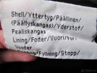 Zimní bunda černá, vel. M/38, lesklá - 6