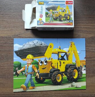 4x dětské puzzle Ravensburger, Hape, Trefl (Tlapková patrola - 6