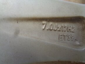 Alu kola 5x112 r17 Originál - VW - Sydney - 6