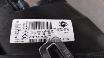 Xenonové světlomety na Mercedes-Benz GL - w164 Facelift - 6