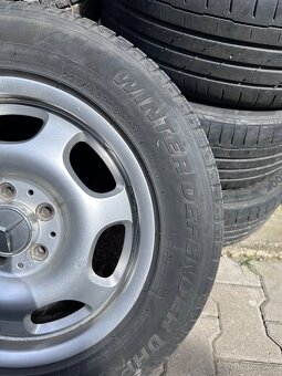 Zimní originální sada alu kol Mercedes Benz E W211 R16 - 6