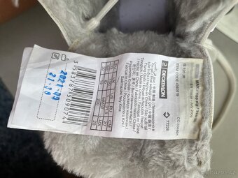 Dívčí brusle s kožíškem, vel. 32 - 6