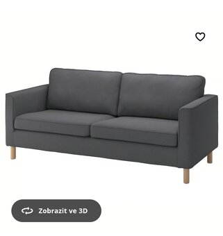 Dvoumístná pohovka Pärup IKEA - 6