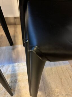 Jidelni židle 6 kusů koženka - 6