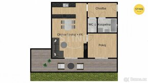 Novostavba byt 2+kk s předzahrádkou v Hradci nad Mor, 129887 - 6