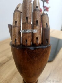 Dámský stříbrný prsten - 6