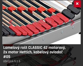 Lamelový rošt CLASSIC 42 motorový - 6