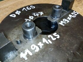 Univerzální hlava dvoučelisťová speciální D 165mm d 47mm - 6