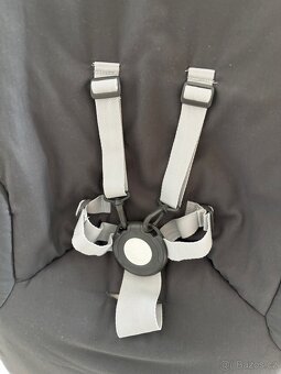 Stokke Steps Bouncer Herringbone Grey / Black Chassis - 6