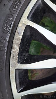 Mercedes Benz V (W447) original 18” alu disky na Michelin Pi - 6