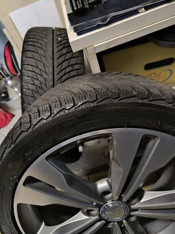 ALU kola Mercedes CLA 5x112 r18 Originál,zim.pneu98%+TPMS - 6