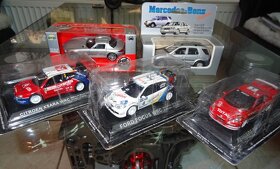 modely aut, jeřábu, WRC - 6