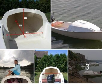 Kajutová loďka s 4hp motorem - 6
