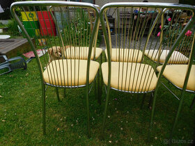 RETRO KOVOVÉ ŽIDLE - 6