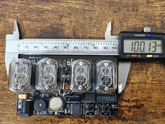 Modul digitronových hodin 4x IN12 - 6