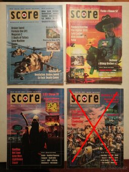 Časopisy SCORE č. 1 - 6