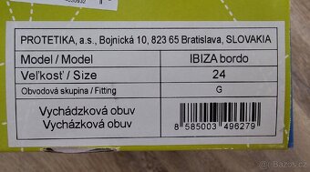 Dětské sandálky Protetika IBIZA, vel. 24 - v záruce - 6